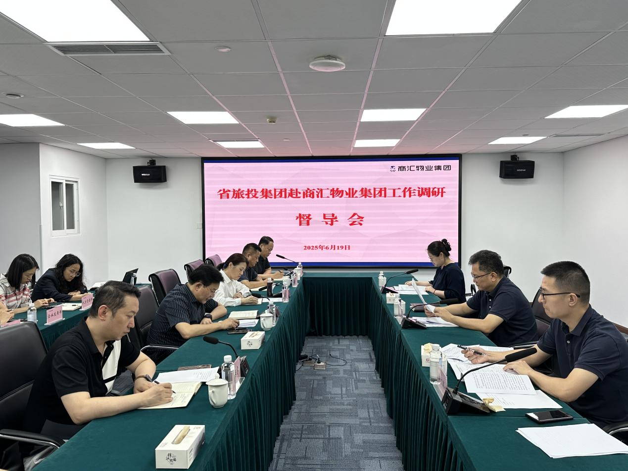 集团副总司理汪宏带队督导商汇物业集团及尊龙凯时人生就是搏航旅公司刷新深化提升行动